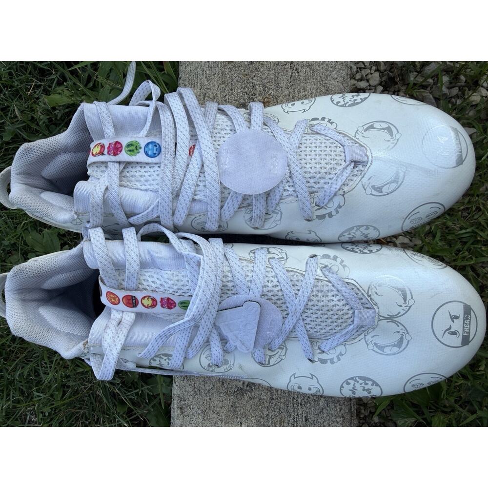 Adidas Freak 22 Big Mood Football Cleats men size 10.5 sports athletic silver - Picture 2 of 7